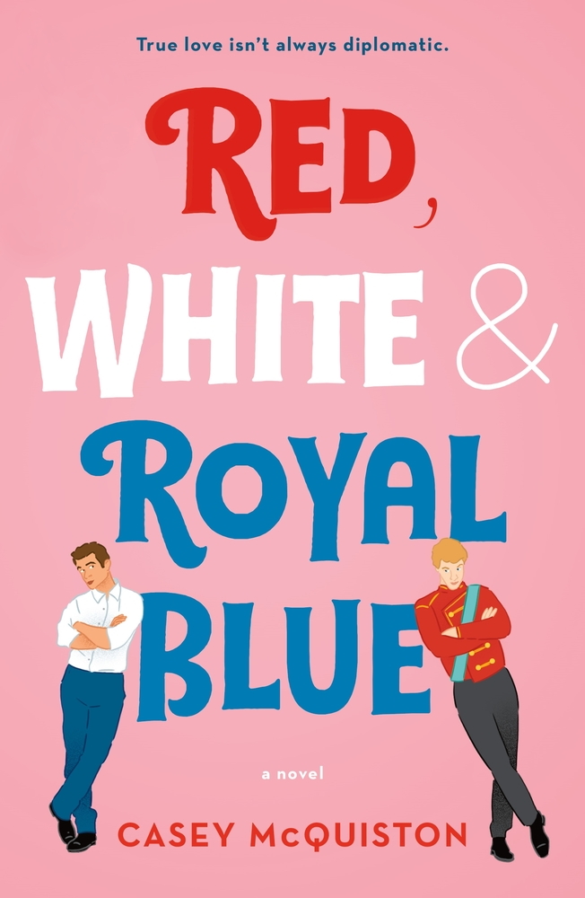 Red, White & Royal Blue Book Cover